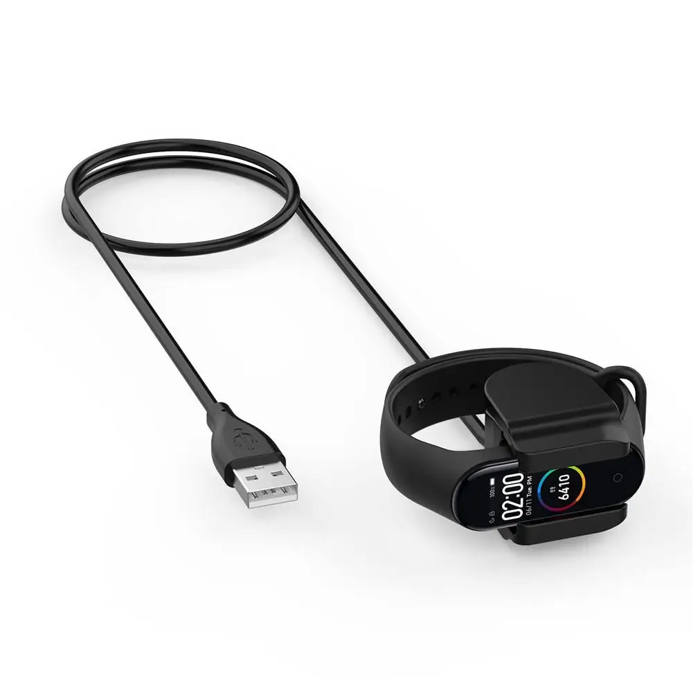 Для Xiaomi mi Band 4 usb зарядный кабель для передачи данных Замена mi Band быстрое зарядное устройство кабель адаптер для Xiao mi 4 аксессуары для умных часов