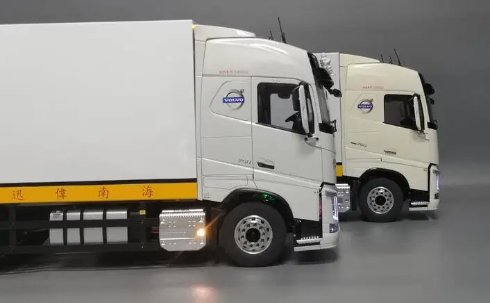 Ведро контейнер прицеп буксировочный спойлер для Tamiya 1/14 тягач Volvo FH16 FH12 Globetrotter 750 6X4 грузовик лесовоз#56360