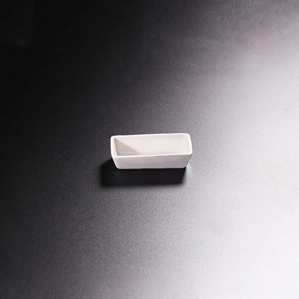 30mmx60mm 60mmx90mm 60mmx120mm Square Ceramics Crucible For Laboratory |