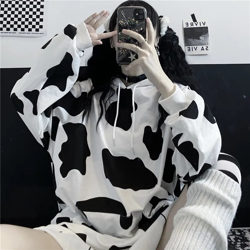 Women Sweetshirts Kawaii Clothes Sweatshirt Women Korean Fashion Women Pullovers Harajuku Hoodie Oversized Hoodie Autumn Winter
