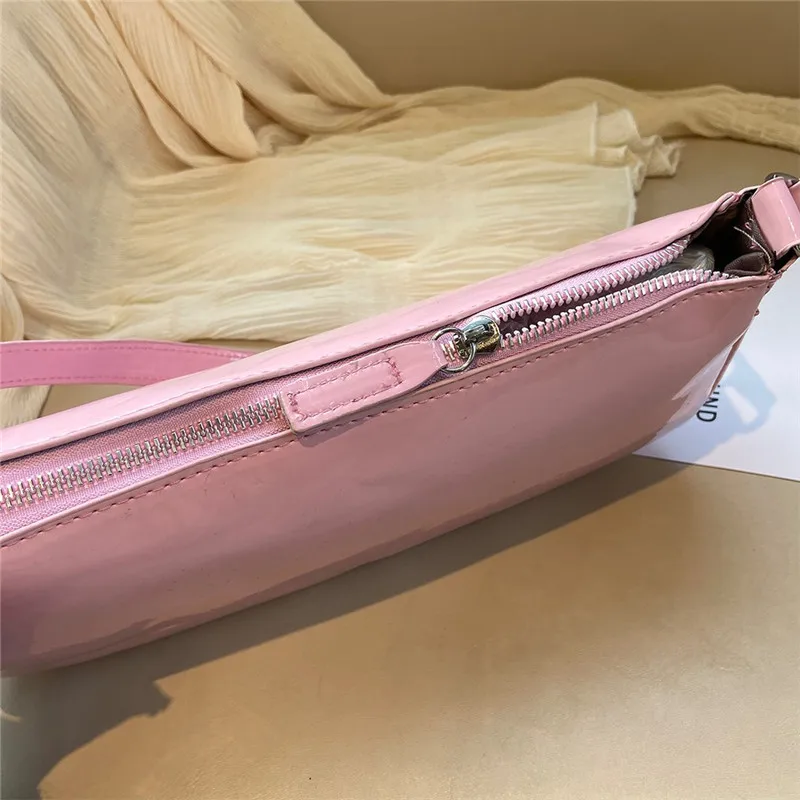 Женская сумка через плечо из пу кожи на молнии|Сумки с ручками| |