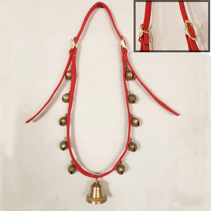 Конный Колокольчик из чистой меди для изготовления седла лошади поводка