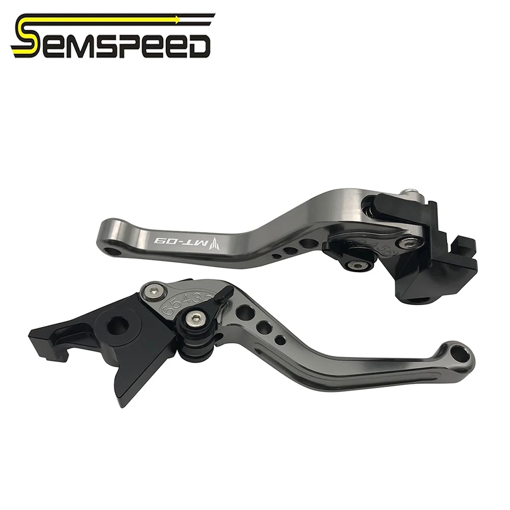 SEMSPEED мотоциклетные MT-09 короткие рычаги для YAMAHA MT09 MT 09 TRACER 2014-2018 2019 2020 аксессуары