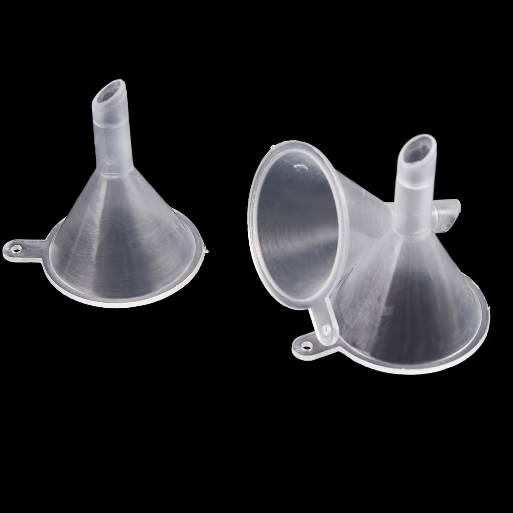 10 шт. прозрачная пластиковая мини-воронка для парфюма | Дом и сад