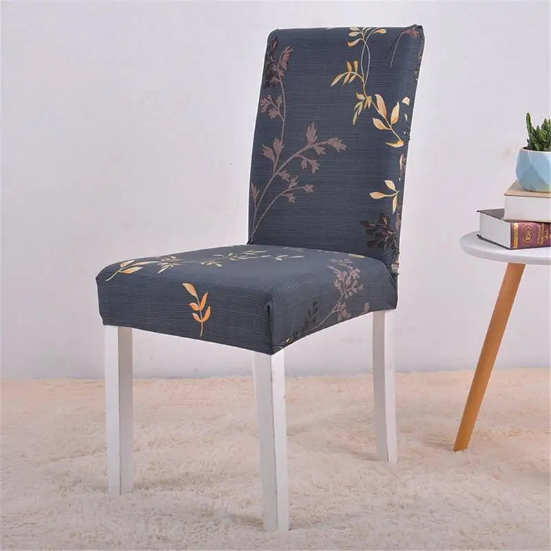 Печатные Эластичные чехлы на кресла Seat стулья снимается и стирается растянуть