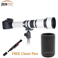 jintu 650 1300mm with 2x 1300 2600mm telephoto zoom lens for canon ef mount 80d t8 t8i t7i t7s t7 t6s t6i t6 t5 sl3 sl2 90d
