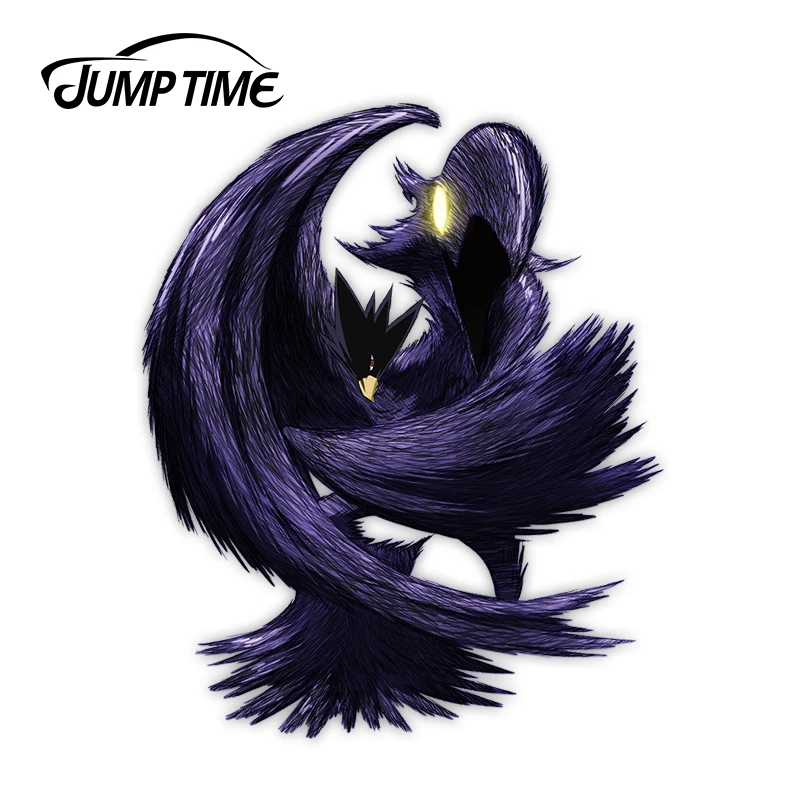 

Время скачка 13x9,9 см для моя геройская Академия BNHA Fumikage Tokoyami Hero Action аниме Наклейка Виниловые автомобильные наклейки украшение для ноутбука