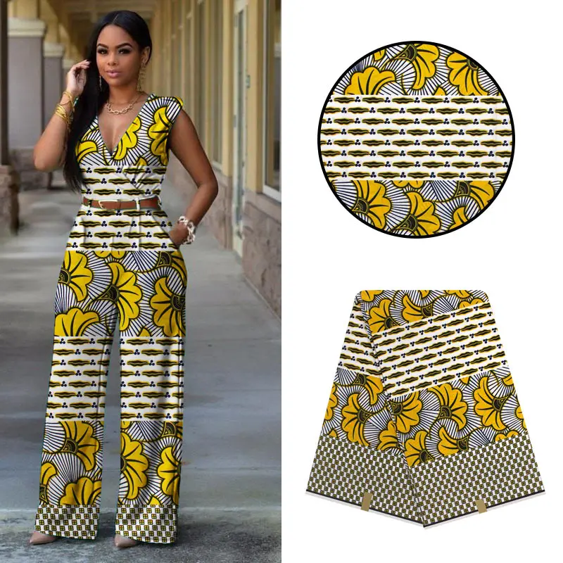 2020 красивый принт африканская Нигерия Pagne настоящий воск икань хлопковый