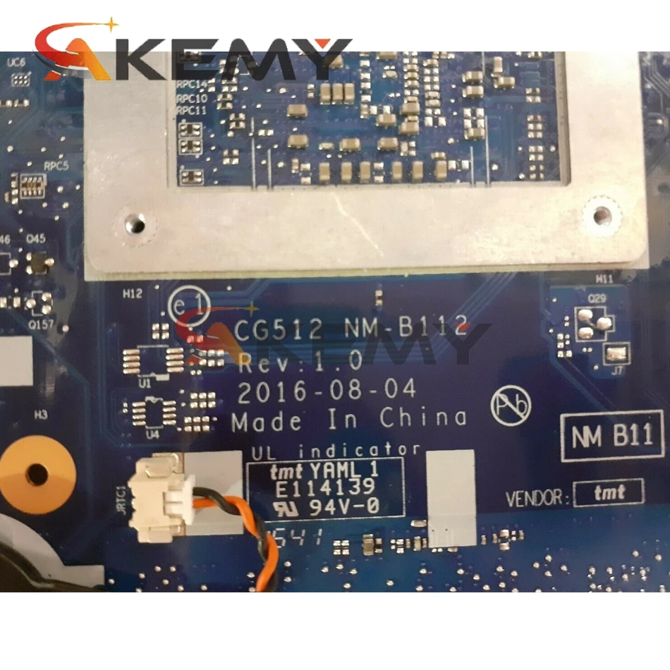 

For Lenovo IdeaPad 110-15AST Laptop Motherboard with AMD CPU CG512 NM-B112 DDR4 Mainboard 100% fully tested