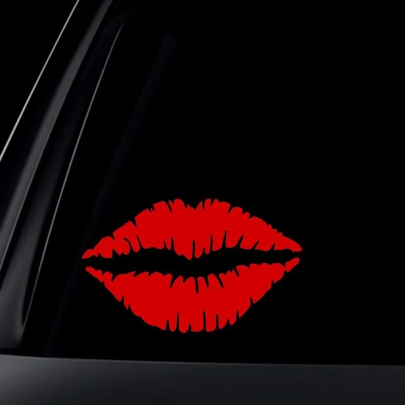 5"*4" Red Lip Funny Vinyl Decal Sticker Car Stickers Window | Автомобили и мотоциклы