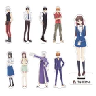 Аниме корзина фруктов акриловые фигуры Tooru Kyou Yuki Momiji Shigure Hatsuharu Ayame стенд модель пластина Держатель Топпер