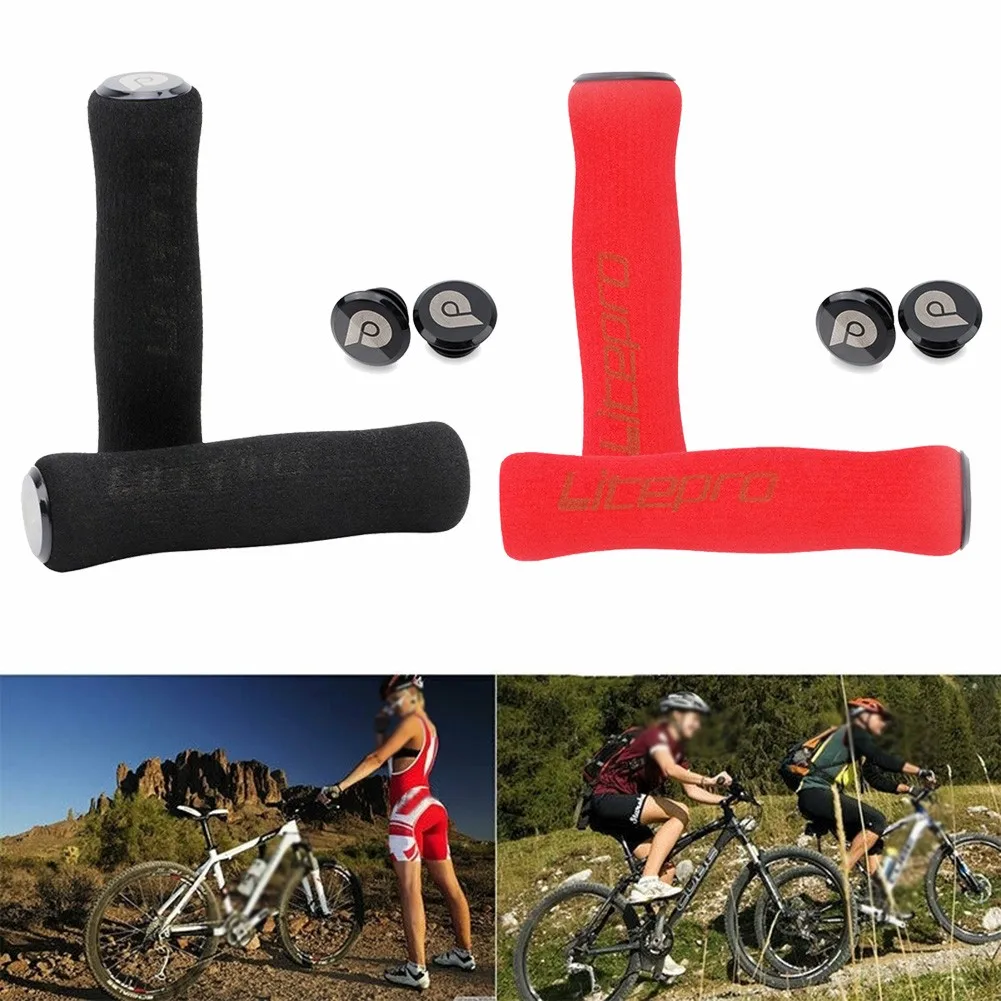 

Litepro 1Pair Bicycle Handle Bar Grips Cover Mountain Bike Covers Sponge Handlebar Sponge Anti-slip Handlebar Soft Grips