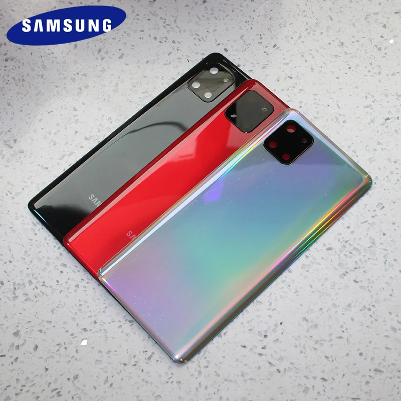 

Чехол-накладка для Samsung Note 10 Lite, пластиковый, с объективом камеры
