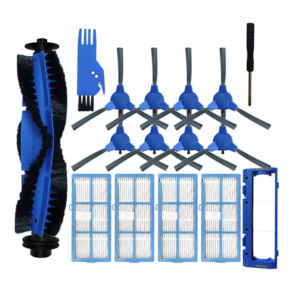 

Main Roller Brush Filter Replacement Brushes Filters Side Brush Cover for iMartine D900 D900C C800 Vacuum Cleaner Accessories