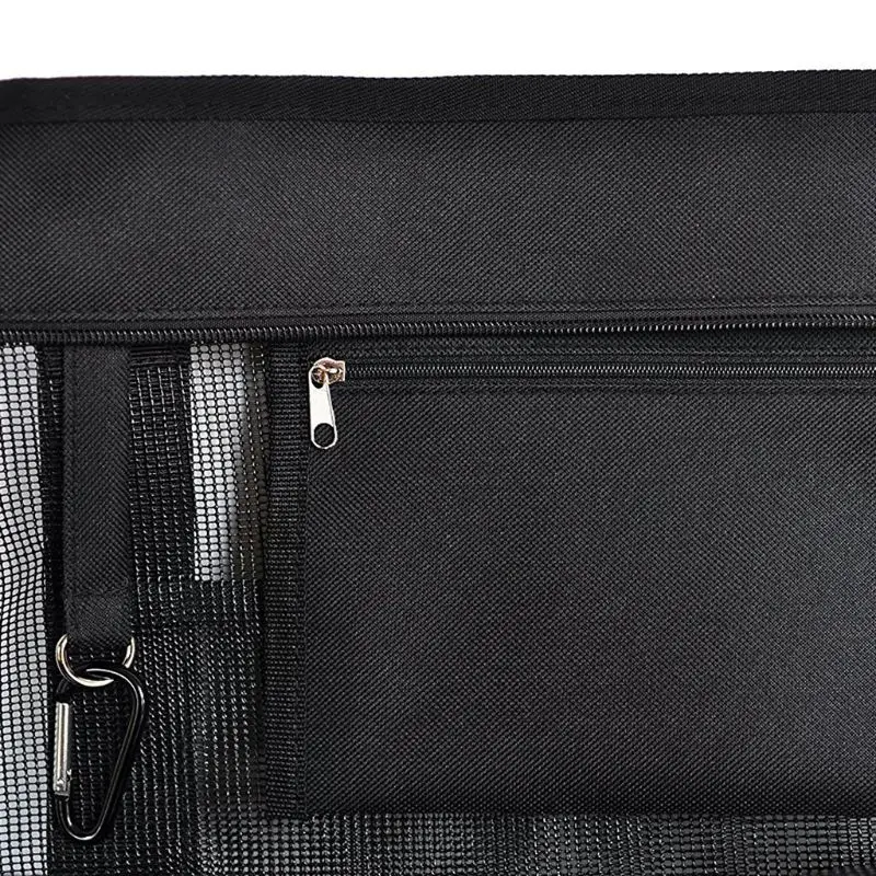 Большой емкости сетки пляжные сумки для бассейна негабаритных сумка полотенца