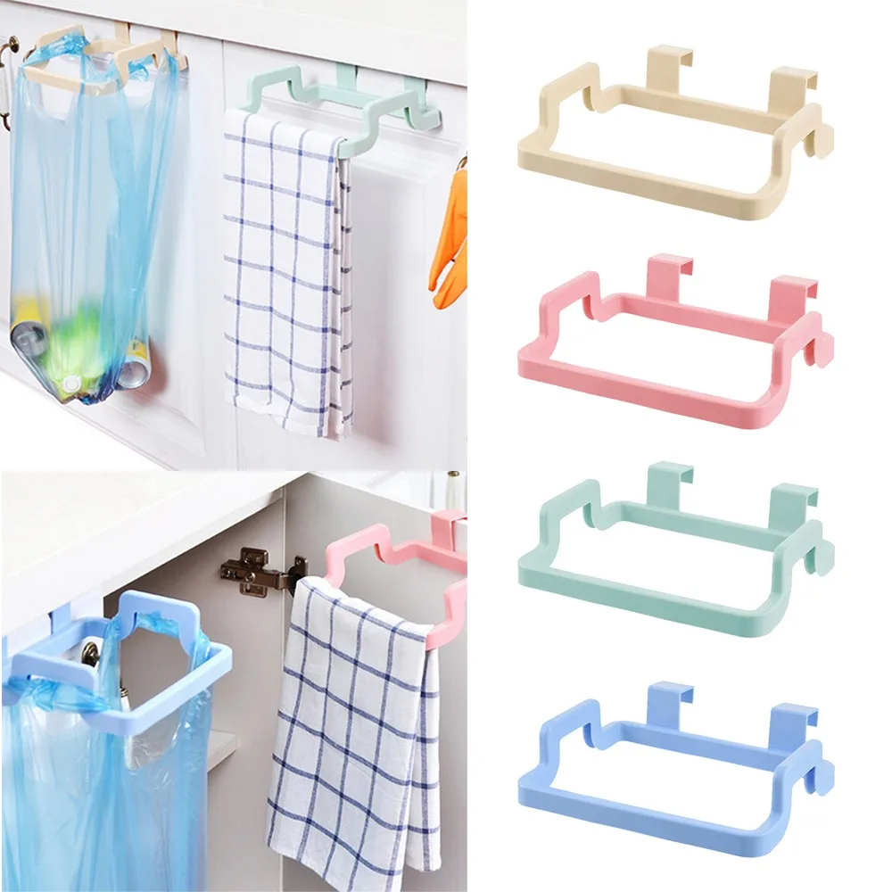 

Holder Garbage Bag Rack Storage Shelf Rack Rubbish Rack Portable Hanging Trash Bag Garbage Bag Holder Kitchen Home Gadgets