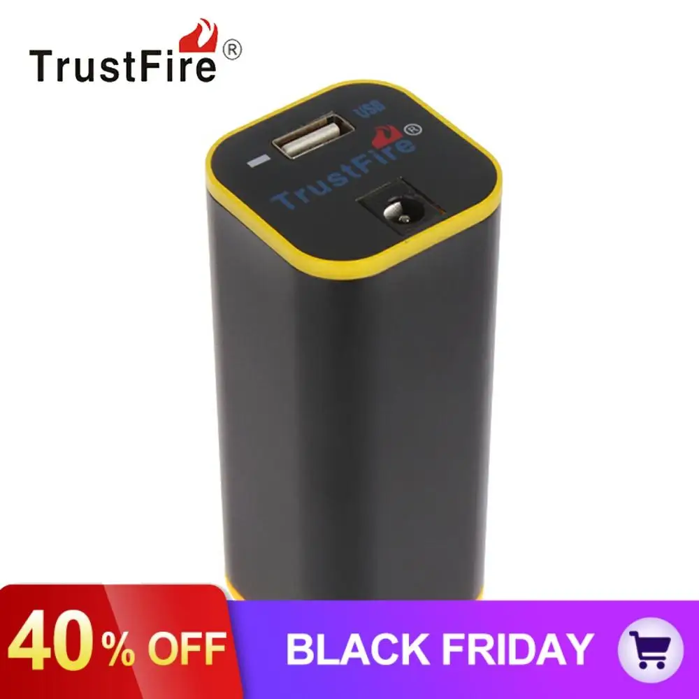 TrustFire съемный портативный мобильный источник питания 18650 аккумулятор банк USB