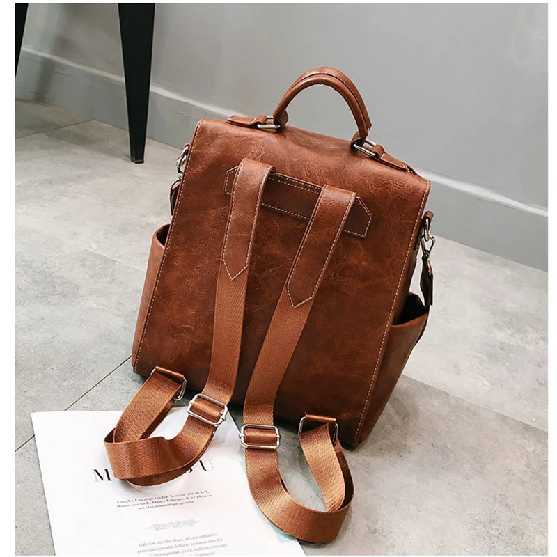 Mochila Feminina рюкзак кожаный школьный рюкзак для девочек плотная большой вместимости рюкзак для девочек функциональный рюкзак женская сумка