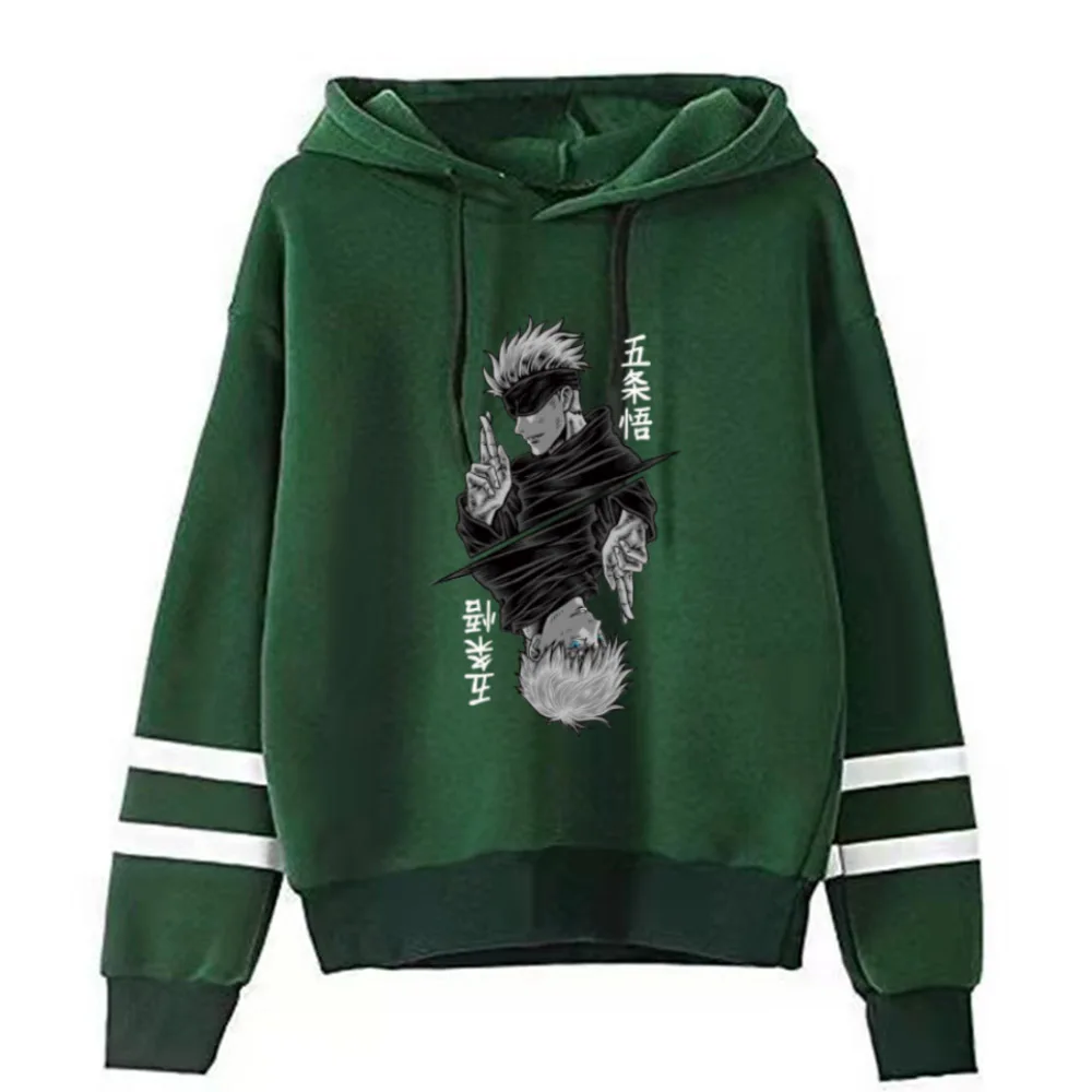 

Anime Hoodie Jujutsu Kaisen Fashion Long Sleeve Loose Casual Uniex Cloths
