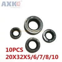 axk 10pcs tc 20x32x5 20x32x6 20x32x7 20x32x8 20x32x10 20x32 skeleton oil seals high quality seals radial shaft seals