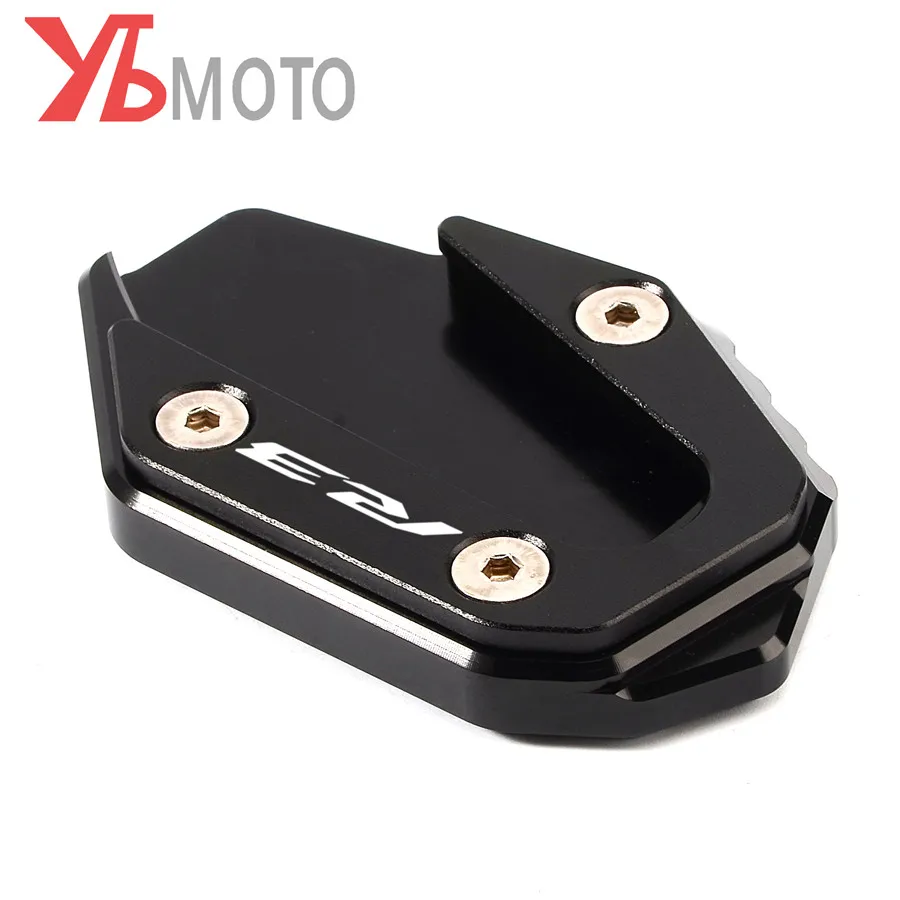Black-R3 Подножка Sidestand стенд расширение площадка для увеличения для YAMAHA R3 YZF-R3- MT03 MT-03 аксессуары для мотоциклов - Цвет: Black-R3