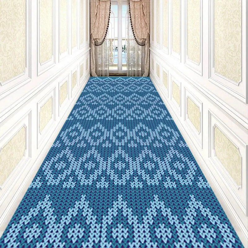 

Reese Moroccan Rhombus Fashion Pattern Lobby Hallway Carpet Living Room Porch Anti Slip Rug Corridor Aisle Restaurant Home Decor