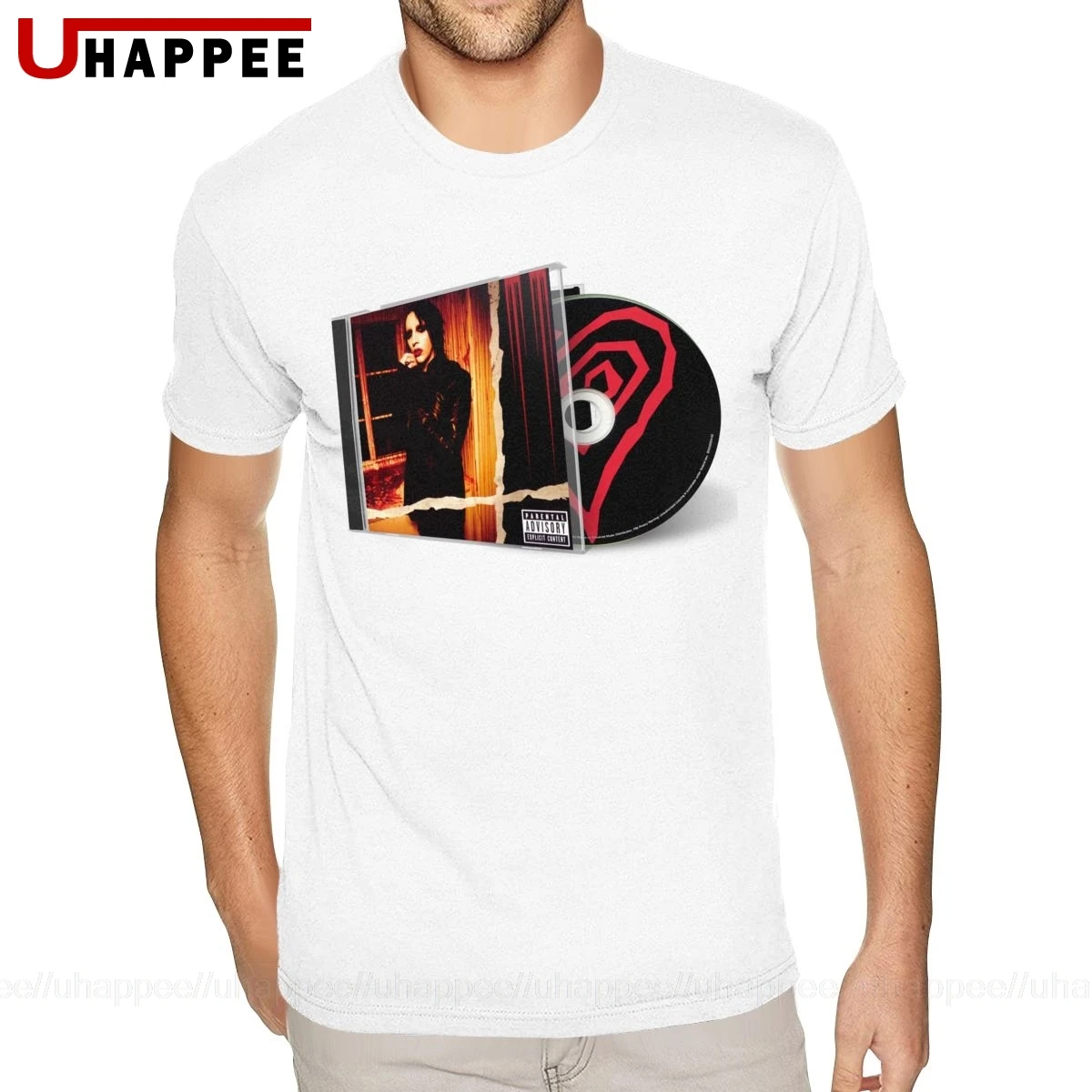 Мэрилин Мэнсон Teeshirts мальчик городские футболки для мужчин короткий рукав