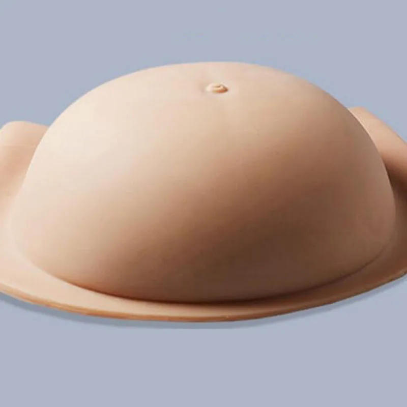 Largest Newest 8-10 Month 5900g Prosthesis TG Fake Pregnancy Seamless Silicone Belly One Piese Bionic Silicone Tummy Pad Belly