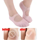 1 пара, силиконовые увлажняющие носки для обуви, от трещин