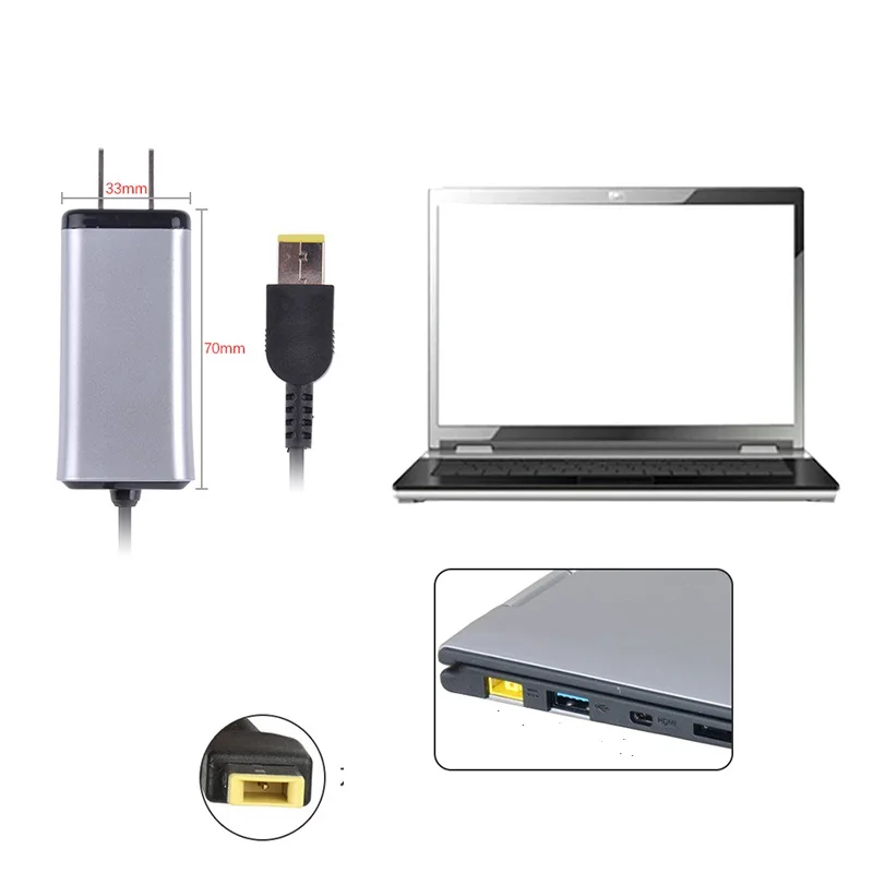 65W 20V 3.25A AC DC адаптер питания AC DC Зарядное устройство для lenovo Thinkpad T430 T440 T450 T460 T560 E440 E450 E550 ноутбук Зарядное устройство