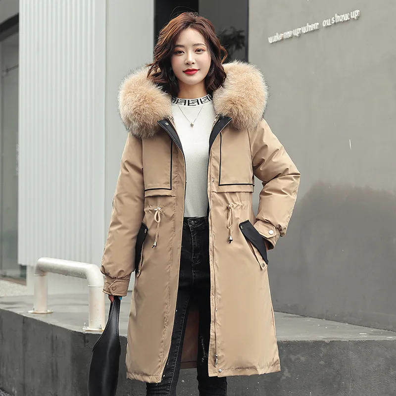 Winter Clothes Women  Jacket Send To Overcome The New Korean Version Loose Fashion Long Cotton