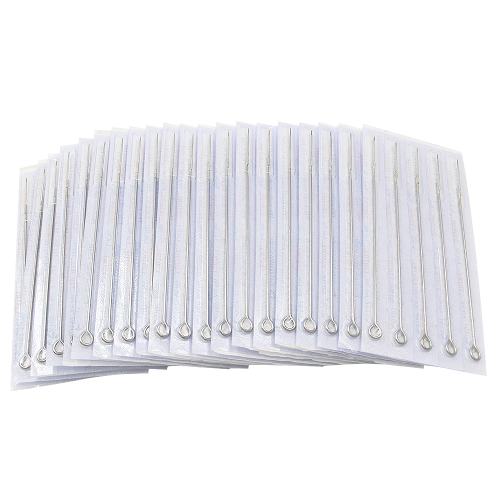 Набор игл и наконечников для татуировок 100 шт. 50 5RS длинных трубки тату-машинки |