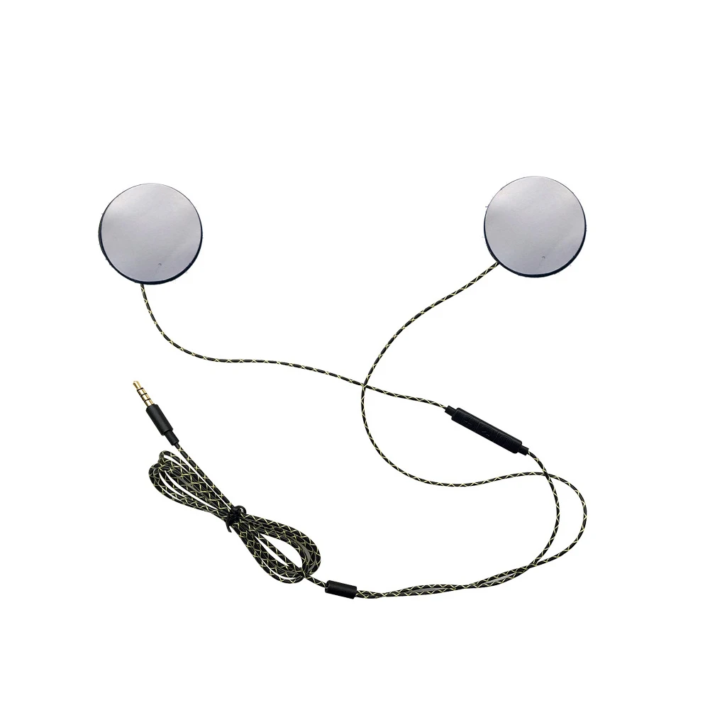 Универсальные наушники для мотоциклетного шлема прочные волшебные наклейки