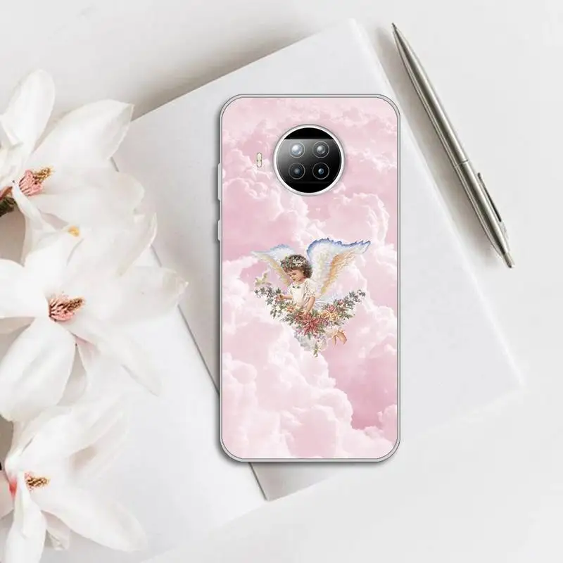 

Renaissance angels Phone Cases Transparent for Xiaomi Redmi note 10 t 8 9 pro lite 11 Huawei P honor 8 10i 20 30 40 smart 2019