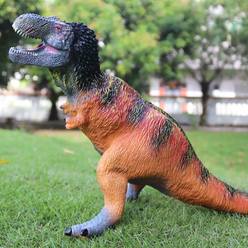 Oenux Новый дикарь Юрского периода carnotaureus T Rex фигурки мягкий винил ПВХ динозавр