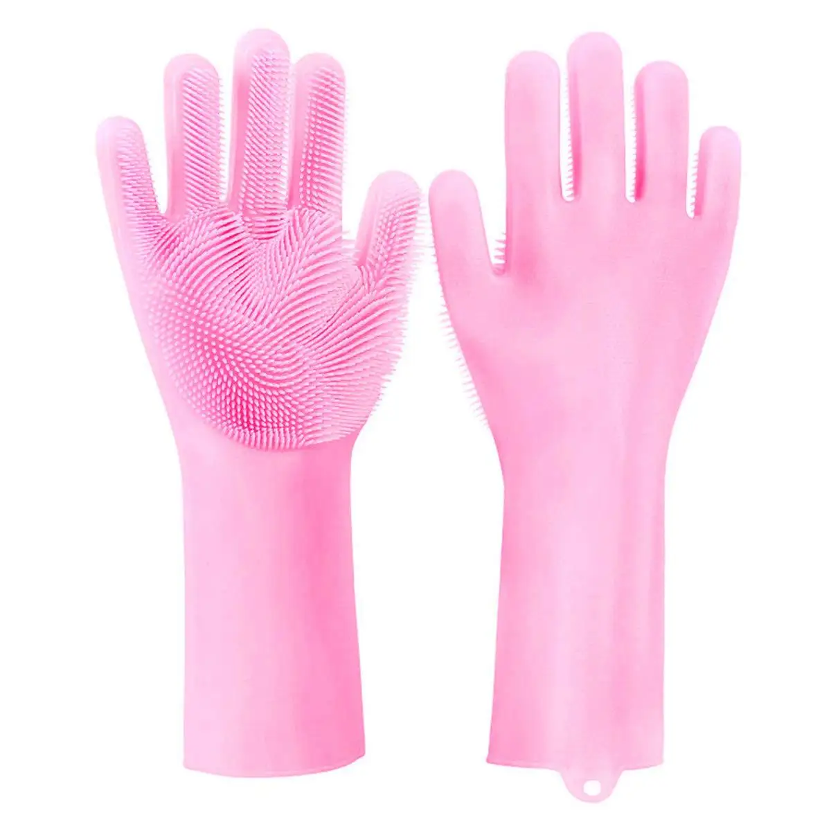 

Pet Grooming Cleaning Gloves Dog Cat Bathing Shampoo Glove Scrubber Magic Dishwashing Cleanner Sponge Silicon Hair Removal Glove