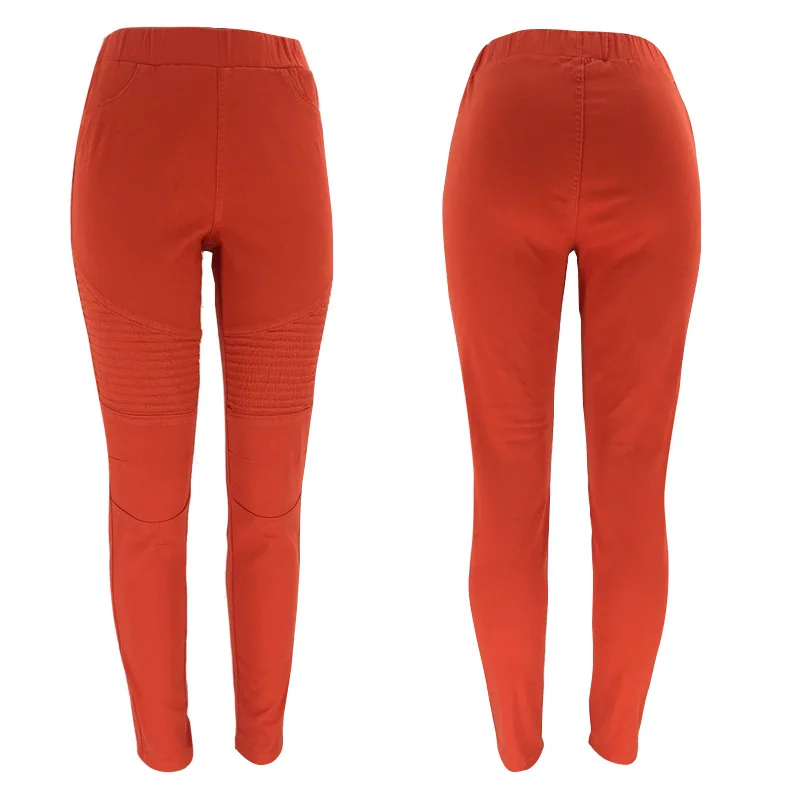 

Women High Waist Spliced Slim Jeans Autumn Fashion Denim Pencil Pants Sexy skinny Jeans woman Mom jeans Plus Size