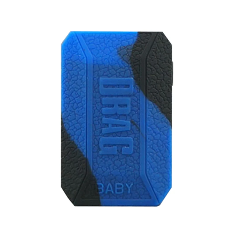 Силиконовый чехол для Voopoo Drag Baby Trio Pod, защитный Модифицированный корпус, силиконовый чехол для кожи, резиновый рукав, чехол для защиты, без модов