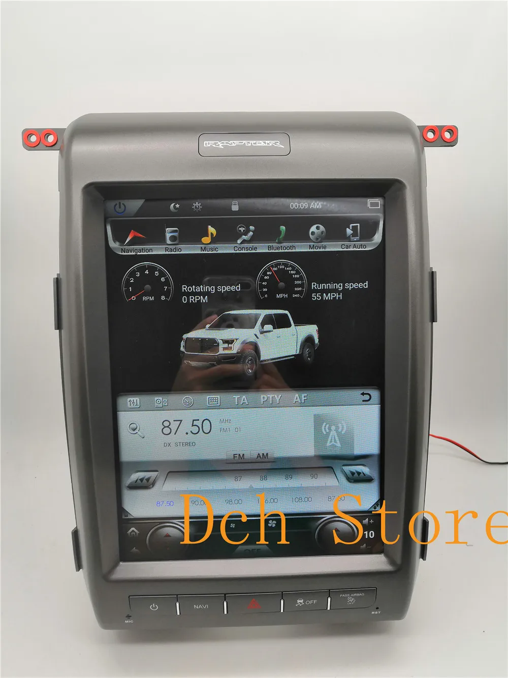 12,1 дюймов вертикальный tesla стиль Android 8,1 автомобильный dvd-плеер gps навигация радио для Ford F150 2009 2010 2011 2012 2013 стерео PX6 4G
