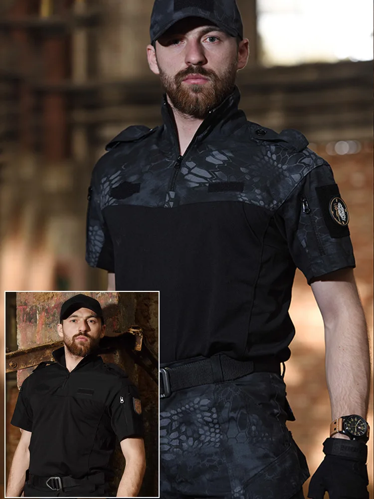 

Summer Outdoor Tactical Shirt Set Camouflage CP Military Uniform Airsoft Paintball Suit Multicam Tactics Military Equipment