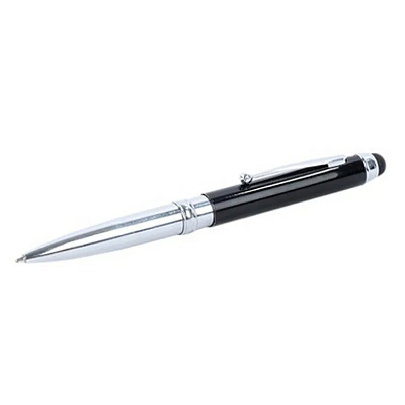 

Popularly 3 In 1 Functional Touch Screen Stylus Ballpoint Pen With LED Flash Light For iPad Iphone School Writing Pens