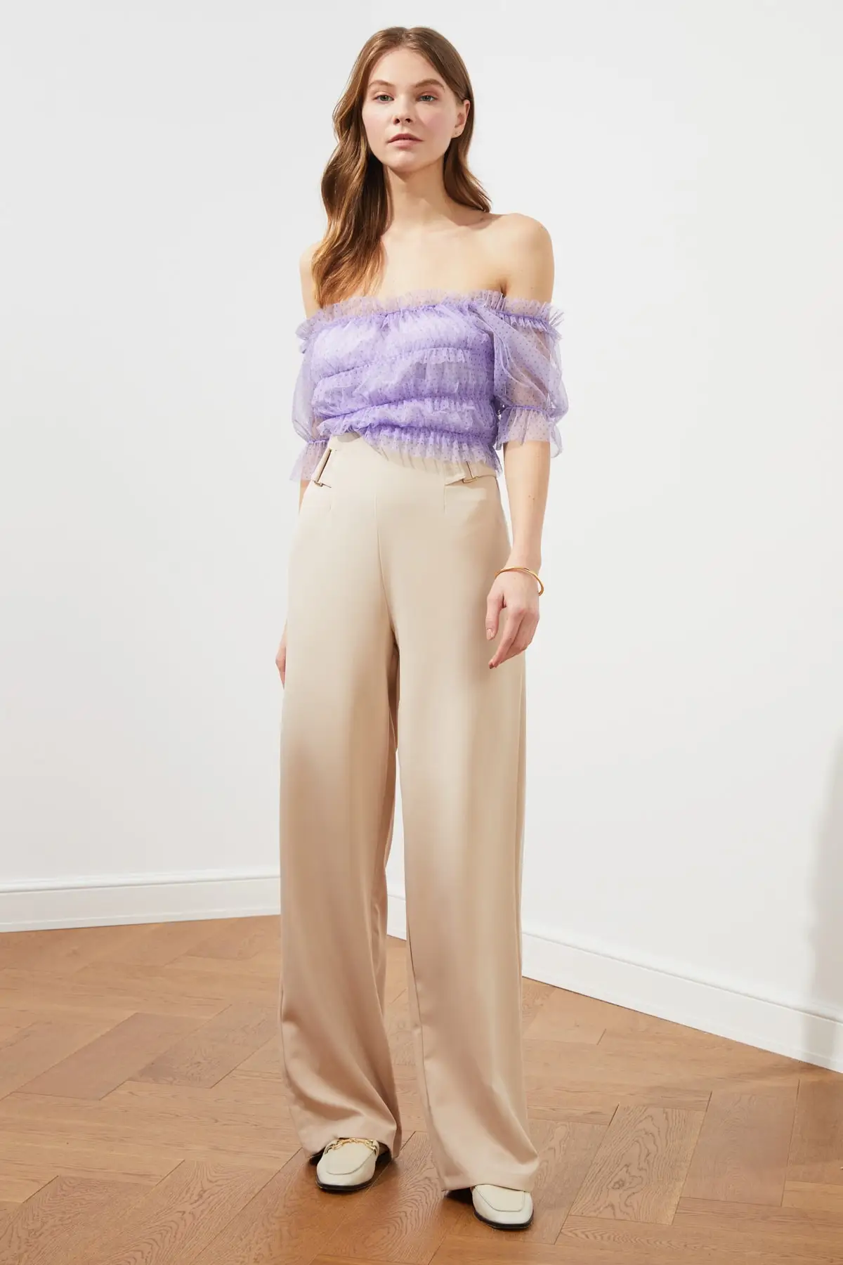 

Trendyol Flare Pants TWOSS20PL0294