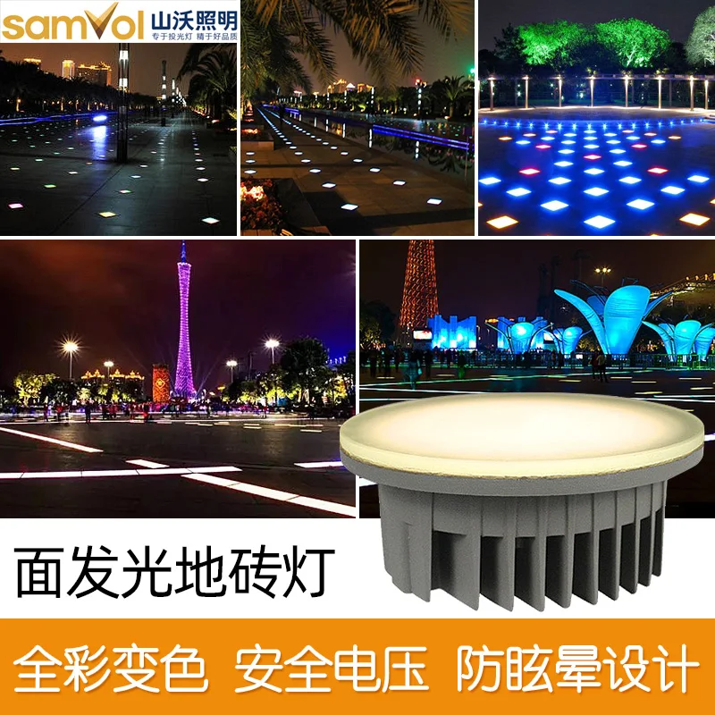 Beste Led Ondergrondse Licht Cube Lights Inbouw Outdoor Stap Licht Oprit Trap Lampadaires Tuinverlichting Tuin Lamp EC50DM