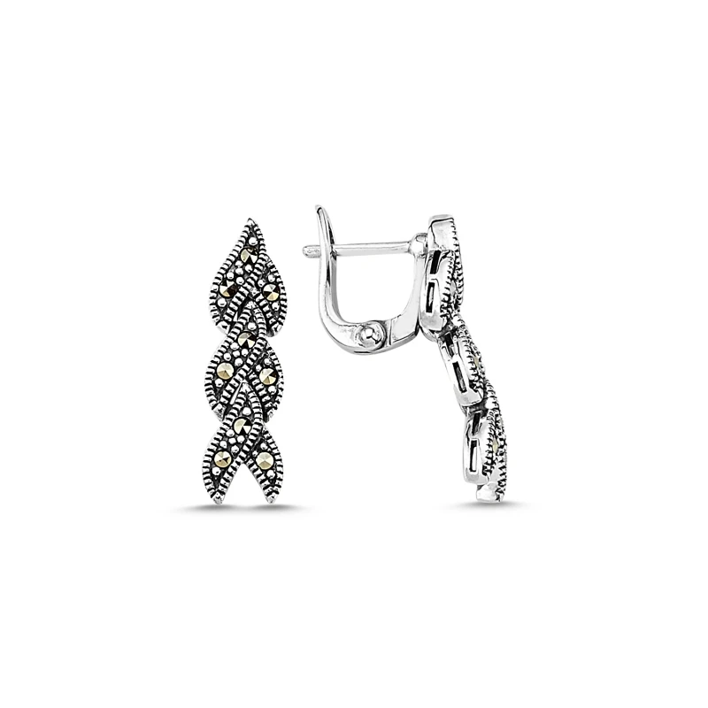 

Silverlina Silver Marcasite Sterling Earrings