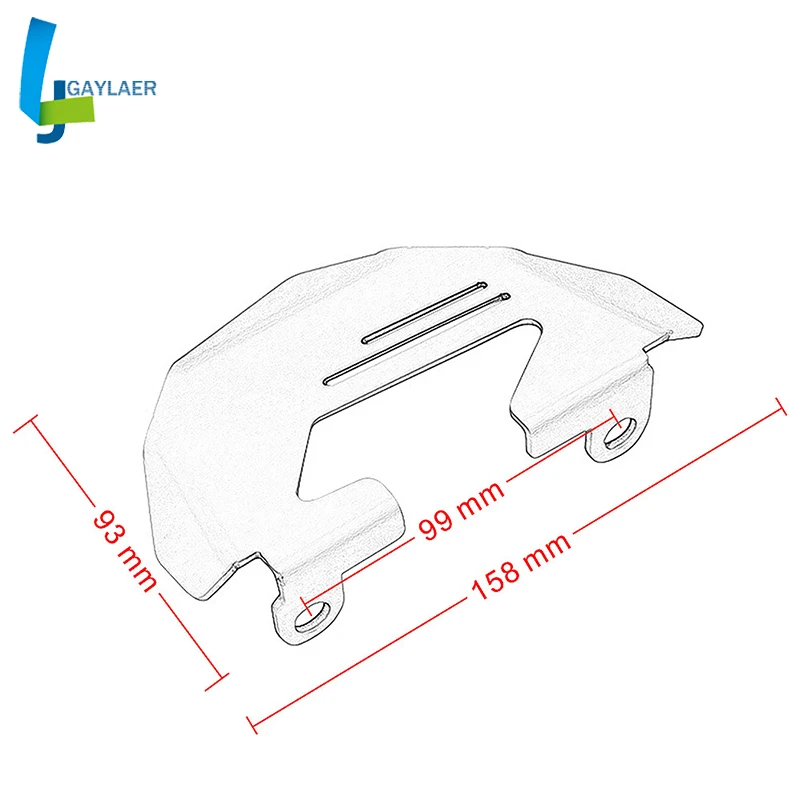 

Motorcycle R NINE T 2014-2017 Front Brake Caliper Cover Guard Protector For BMW R1200GSLC 2013-2017 R1200GS ADV 2014-2017