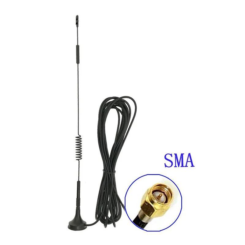 Магнитная антенна 12 дБи 700-2700 МГц 2G 3G LTE TS9 SMA GSM внешняя маршрутизатора 3 м 1 шт. -