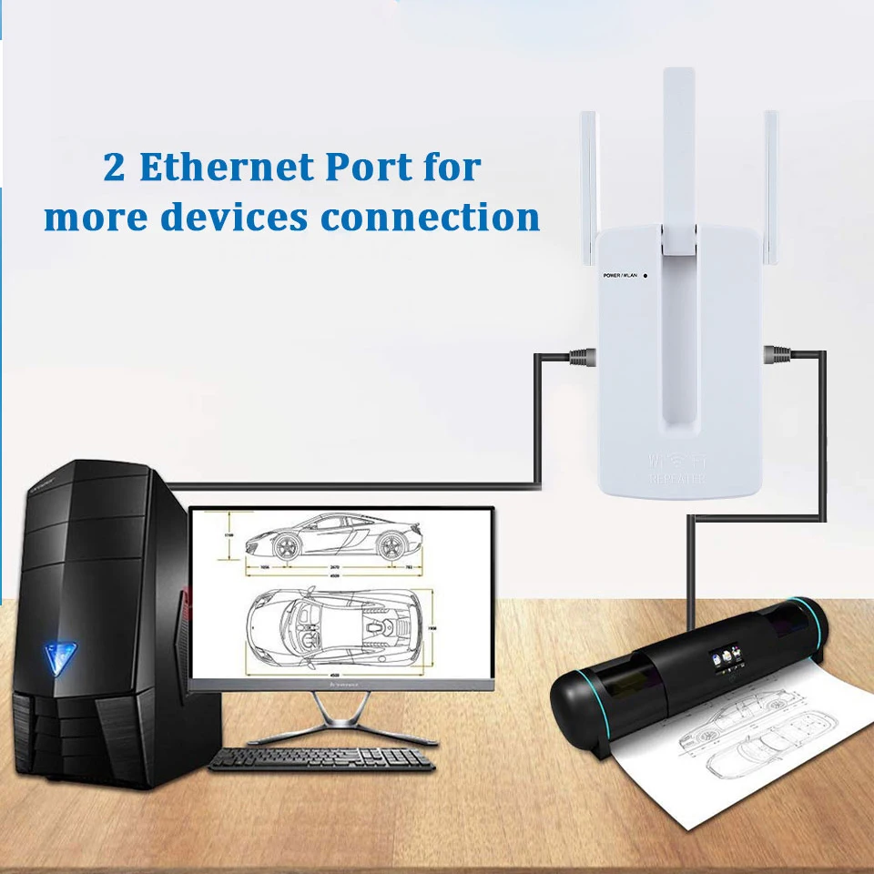 

KuWFi 1200 / Wifi 802.11AC Wifi Wi-fi 2,4G AP