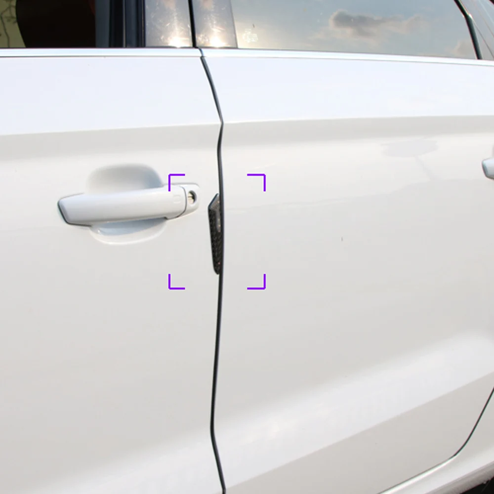CARMANGO двери автомобиля царапин защитная крышка для края защитный брус наклейка против столкновений полосы для Audi A4 A5 A7 A6 A8 Q3 Q7 Q5