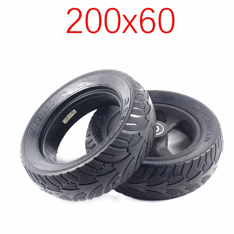 Электрический скутер автомобиля вакуумные шины колеса для 8 дюймов 200X60 твердые
