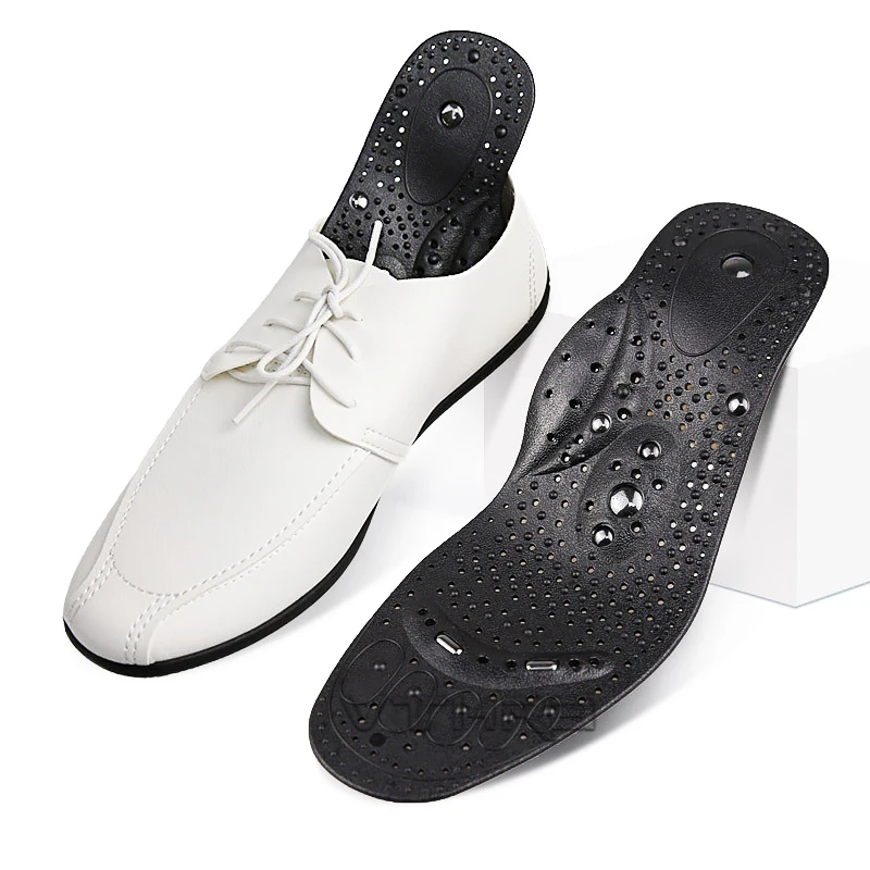 1 Pairs Magnetic Therapy Massage Insoles for feet Unisex Weight Loss Promote Blood Circulation Foot Magnet Health Care Shoe Pads | Обувь